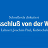 »Ausschluss von der Wahl« Schnellroda diskutiert mit Lehnert, Joachim Paul, Kubitschek