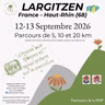 48 ème marche populaire à largitzen les 12 et 13 septembre avec l'association du Club Larga
