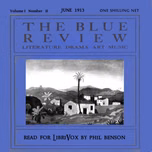 Blue Review, Number 2, The by Various