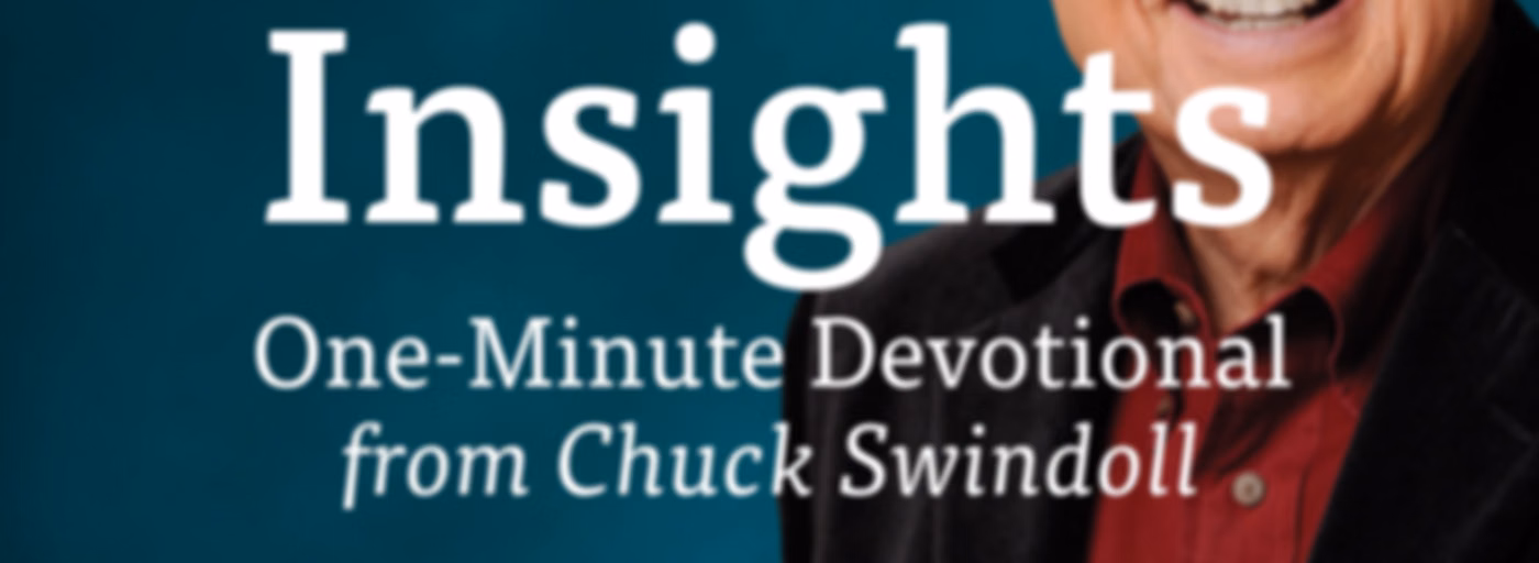 Insight for Living Canada - One-Minute Insights
