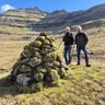 Við Tórði á túri um Leirvíksfjall
