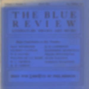 Blue Review, Number 1, The by Various