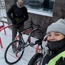 № 190 — Зимой в Сибири на вело