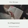 The Sin Of Disappointment