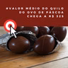 Valor médio do quilo do ovo de Páscoa chega a R$ 325