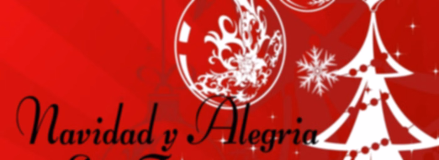 Navidad y Alegría de Fin de Año