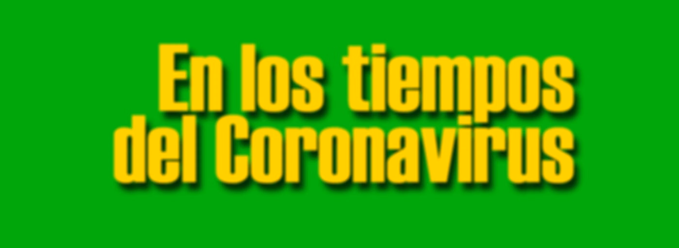 TEMPORADA 03 Instantáneas de la Ciudad en los Tiempos del Coronavirus