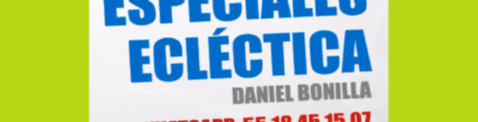 ESPECIALES ECLÉCTICA