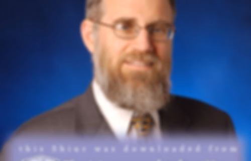YUTORAH: R' Yaakov B. Neuburger -- Recent Shiurim