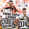 FLAMENGO VENCE COM FACILIDADE E SE APROXIMA DA LIDERANÇA! BOTAFOGO VAI LUTAR CONTRA O REBAIXAMENTO? - CHARLA DE QUINTA #374