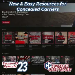 S13E23: New & Easy Resources for Concealed Carriers