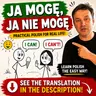 How to Say "I Can" and "I Can't" and "I want" in Polish 🇵🇱