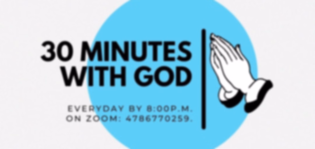 30 Minutes with God
