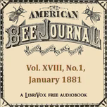 American Bee Journal, Vol. XVII, No. 1, January 5, 1881, The by Various