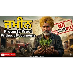 ਬਿਨਾਂ ਕਾਗਜ਼ਾਂ ਦੇ ਪੁਰਖੀ ਜਾਇਦਾਦ ਕਿਵੇਂ ਸਾਬਤ ਕਰੀਏ? Ancestral Property Proof Without Documents