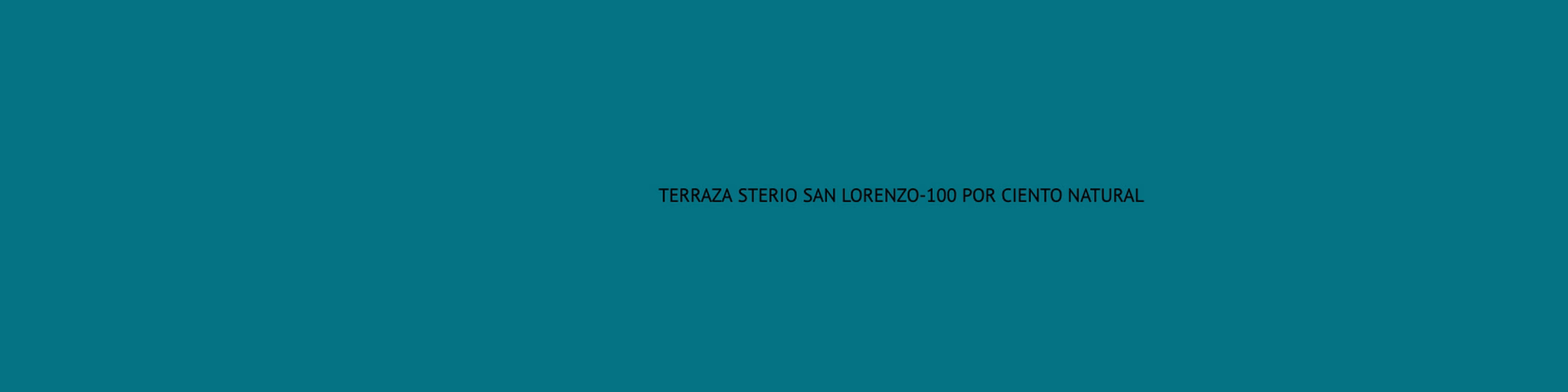 TERRAZA STEREO-SAN LORENZO