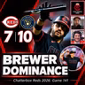 Game 141 - Brewers 10, Reds 7 (Reds Blow Another Lead)