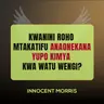 KWA NINI ROHO MTAKATIFU ANAONEKANA YUPO KIMYA KWA WATU WENGI - Innocent Morris