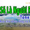 Anh Sẽ Là Người Ra Đi Karaoke Tone Nam | Huy Hoàng Karaoke