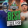 Fantasy Football - Best Offenses Mock Draft + Draft Day Regrets - Podcast for 9/1