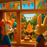 Petit Lapin rencontre Petite Licorne !