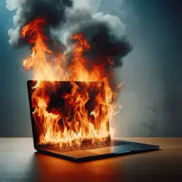 Trotzig zünden wir die Digital-Tischbombe