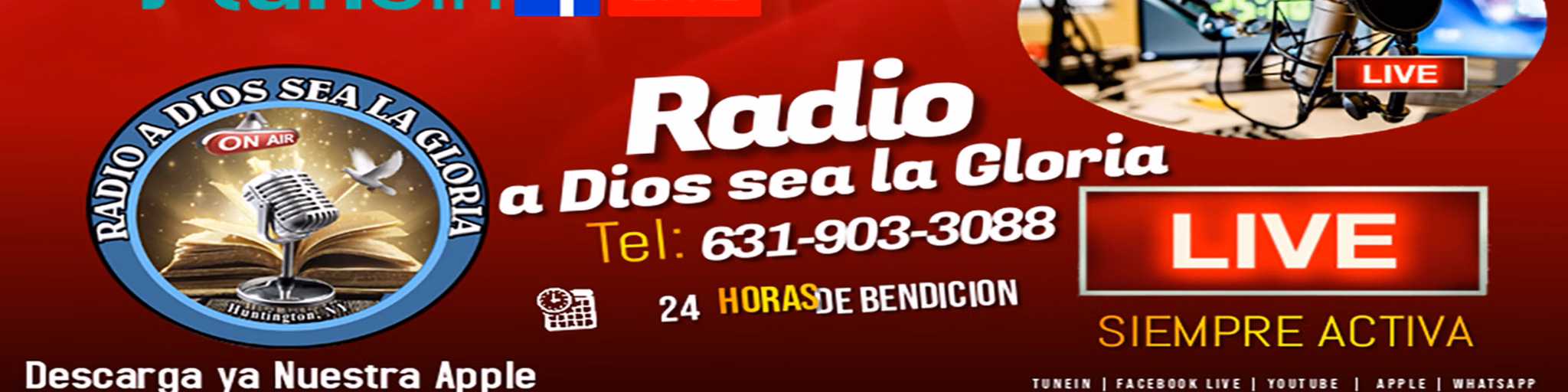 Radio a Dios sea la Gloria