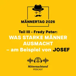 Was starke Männer ausmacht... (Teil III) ...am Beispiel von Josef (Männertag) | Fredy Peter