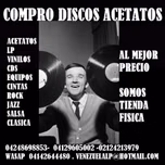 COMPRA DE DISCOS VINILES LP ACETATOS