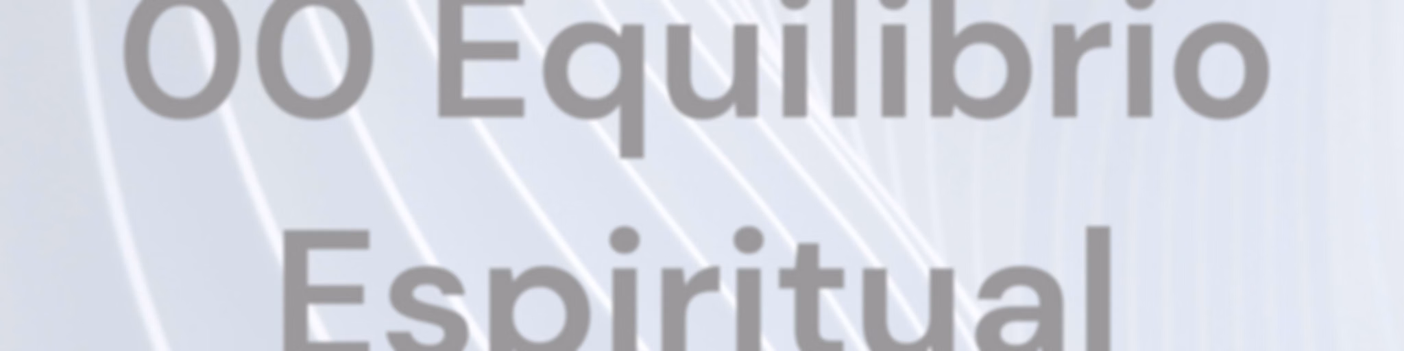 00 Equilibrio Espiritual