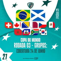 DIA #14 DA COPA 2026: 24 DE JUNHO - VINI JR BAILA E O BRASIL ATROPELA A ESCÓCIA | JNEC 21