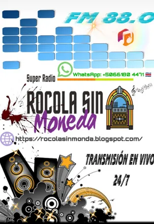 Listen to Super radio rocola sin moneda FM  
