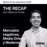 THE RECAP 01-09-26| Mercados negativos, Medio Oriente y Moderna.