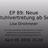 EP 89: Neue Lehrstuhlvertretung ab SoSe 2026
