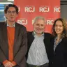 La conversation amicale entre Luc Ferry, Elie Chouraqui et Karine Papillaud