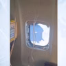 Preliminary report into incident in which a man was partially sucked out of plane