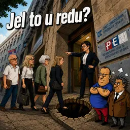 Studenti desno, REM levo