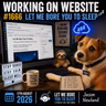 (Overnight Music) Working On Website | #1666 Let Me Bore You To Sleep | 21st August 2026 | Jason Newland