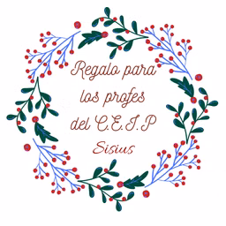 Mensajes con regalos para los profes del C.E.I.P "Sisius"