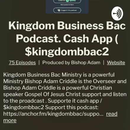 KINGDOM BUSINESS Bac Ministry's show