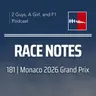 Race Notes | 2026 Monaco Grand Prix | 181 | Kimi's Fifth & What the FIA Did in the Motorhomes That Nobody Talked About