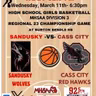 HS Girls Basketball Replay: MHSAA Division 3 Region 23 Final - Sandusky vs. Cass City 3-11-26