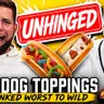 We Tried The WEIRDEST Hot Dog Toppings 🌭