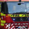 Active fire at Djouce Forest in Wicklow