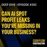 292 - Can AI Spot Profit Leaks You're Missing in Your Business?