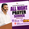 🛑All Night prayer Service - #Live sept 25th 2026|#yacobpastor #endtimemessagechurch #2026 #hsbm