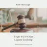 5 Signs You’re Under Legalistic Leadership