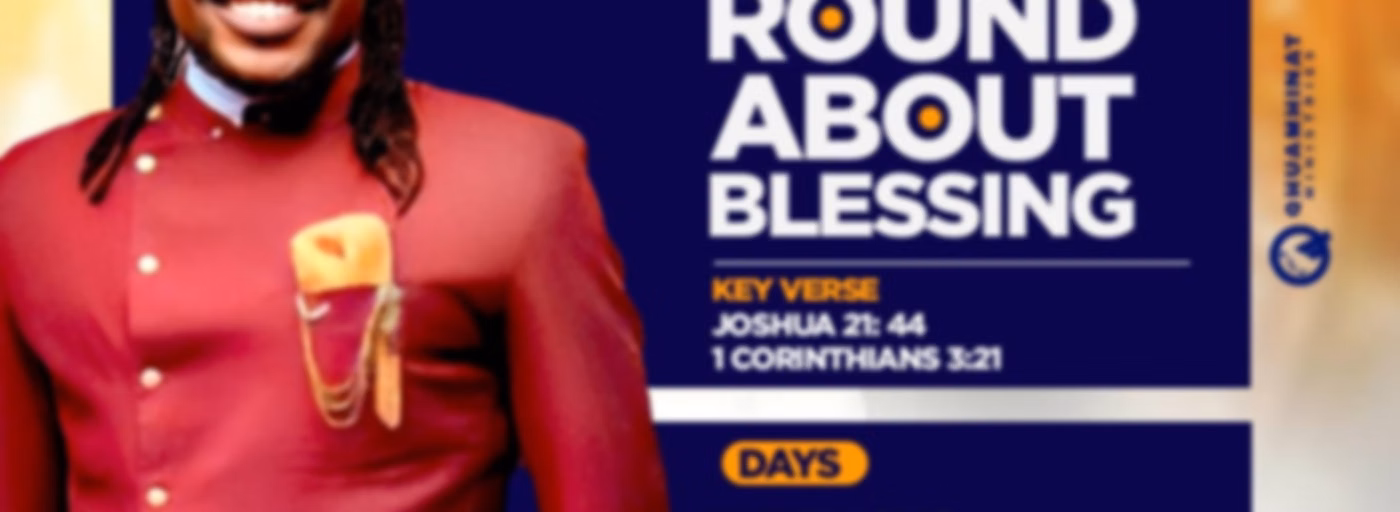 ROUNDABOUT BLESSING!