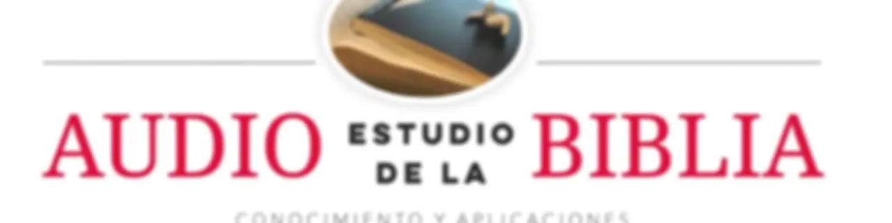 Audio Estudio De La Biblia Podcast