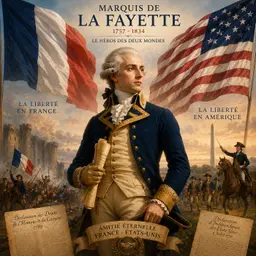 La Fayette, héros français de l’indépendance des Etats-Unis 🇺🇸 ❤️🇫🇷 DELF A2 / B1 - French intermediate level